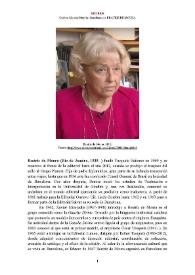Beatriz de Moura [editora] (Río de Janeiro, 1939 - Barcelona, 2026) [Semblanza]