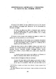 Interpretación surrealista y romántica de 'Tentativa del hombre infinito'