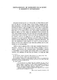 Destrucciones: De 'Residencia en la Tierra' a 'Geografía infructuosa'