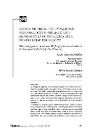 'Blancas palomitas y segunda mamás'. Ponderaciones sobre maestras y alumnas en la Norpatagonia de la primera mitad del siglo XX