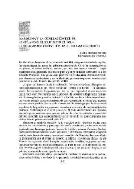 Marquina y la generación del 98. 'En Flandes se ha puesto el sol': conformismo y rebelión en el drama histórico