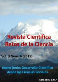 Revista Científica Retos de la Ciencia. Vol. 3, núm. 6 (2019) 	