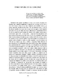 Pablo Neruda en su cara-cruz