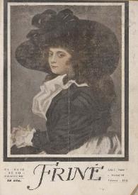 Friné. Revista femenina popular. Año I, núm. 1, febrero 1918. El arte de no envejecer