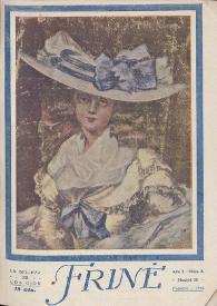 Friné. Revista femenina popular. Año I, núm. 3, febrero 1918. La belleza de los ojos