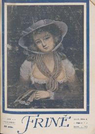 Friné. Revista femenina popular. Año I, núm. 4, marzo 1918. Los perfumes