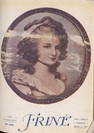 Friné. Revista femenina popular. Año I, núm. 5, marzo 1918. Los matrimonios