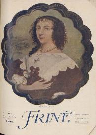 Friné. Revista femenina popular. Año I, núm. 9, abril 1918. Los bailes