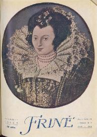 Friné. Revista femenina popular. Año I, núm. 10, abril 1918. Las joyas