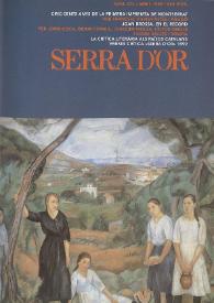Serra d'Or. Any XLI, núm. 472, abril 1999