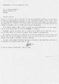 Carta mecanografiada de Galve, Luis a Enrique Franco. 1965-12-10