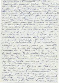 Carta manuscrita de Manso, Carlos a Luis Galve. 1980-12-15