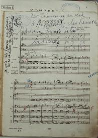 Partitura de Haydn