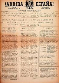 ¡Arriba España! (Manila, Filipinas). Núm. 249, 8 de noviembre de 1938
