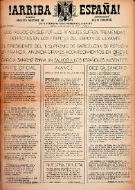 ¡Arriba España! (Manila, Filipinas). Núm. 252, 11 de noviembre de 1938