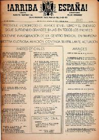 ¡Arriba España! (Manila, Filipinas). Núm. 254, 14 de noviembre de 1938