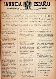 ¡Arriba España! (Manila, Filipinas). Núm. 247, 17 de noviembre de 1938