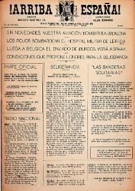 ¡Arriba España! (Manila, Filipinas). Núm. 275, 20 de diciembre de 1938