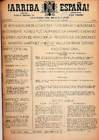 ¡Arriba España! (Manila, Filipinas). Núm. 276, 21 de diciembre de 1938
