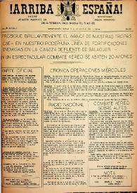 ¡Arriba España! (Manila, Filipinas). Núm. 282, 29 de diciembre de 1938