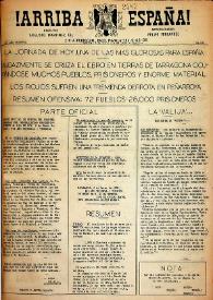 ¡Arriba España! (Manila, Filipinas). Núm. 290, 7 de enero de 1939