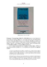 L’Escorpí - L’Escorpí. Idees [colección de Edicions 62] (1968-1972 y 1978-1995) [Semblanza] 