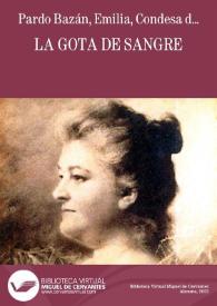 La gota de sangre