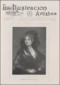 La Ilustración Artística. Año XXVII, núm. 1359, 13 de enero de 1908 