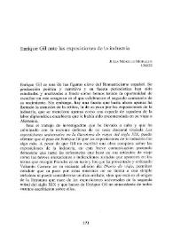 Enrique Gil ante las exposiciones de la industria