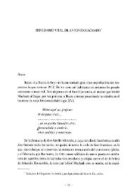 Itinerario vital de Antonio Machado 