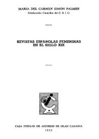 Revistas españolas femeninas en el siglo XIX