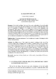 La elección popular