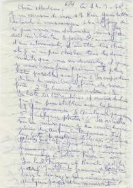 Original manuscrito de Viñes Soto, Elvira a Brody, Elaine. 1970-09-24