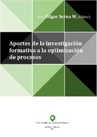 Aportes de la investigación formativa a la optimización de procesos
