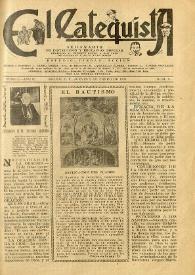 El Catequista : Semanario de Instrucción y Educación Popular. Tomo I, año II, núm. 8, 2 de enero de 1930