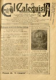 El Catequista : Semanario de Instrucción y Educación Popular. Tomo I, año II, núm. 15, 23 de febrero de 1930