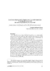 Las violencias de género en la universidad y el protocolo de intervención de la UNLPam 