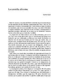 La carretilla alfonsina