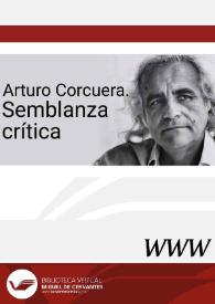 Arturo Corcuera. Semblanza crítica