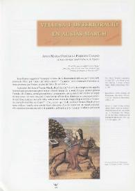 Vellesa i deterioració en Ausiàs March