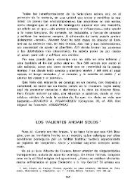 Los valientes andan solos 