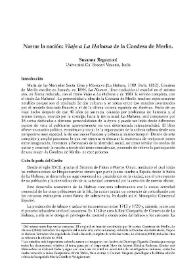 Narrar la nación: 'Viaje a La Habana' de la Condesa de Merlin