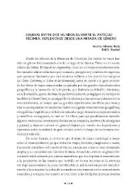 Viajeras entre dos mundos durante el Antiguo Régimen. Reflexiones desde una mirada de género
