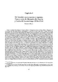 Un heredero entre tutores y regentes. Casa y corte de Margarita de Austria y Carlos de Luxemburgo (1506-1516)