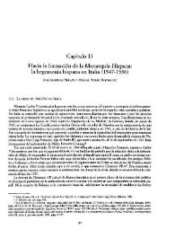 Hacia la formación de la Monarquía Hispana: la hegemonía hispana en Italia (1547-1556)