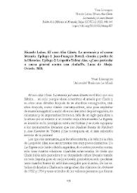 Ricardo Labra. 'El caso Alas Clarín. La memoria y el canon literario'. Epílogo 1: Jean-François Botrel, 'Ironía y poder de la Historia'. Epílogo 2:...