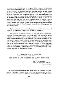 La imagen en el espejo: (en torno a una biografía de Curros Enríquez)