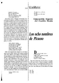 Los ocho nombres de Picasso 
