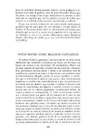 Notas breves sobre realismo fantástico 