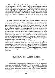 'Calígula' de Albert Camus